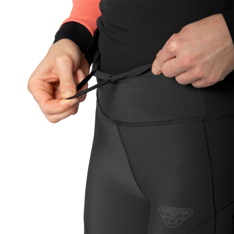 Dámské běžecké legíny Dynafit WINTER RUNNING TIGHTS  - černá
