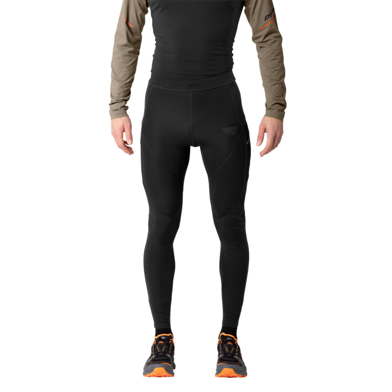 Pánské běžecké legíny Dynafit WARM ULTRA TIGHTS  - černá