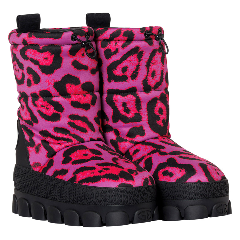 Dámske snehule Goldbergh SNOWY  - tmavo ružová