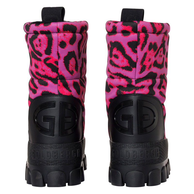 Dámske snehule Goldbergh SNOWY  - tmavo ružová