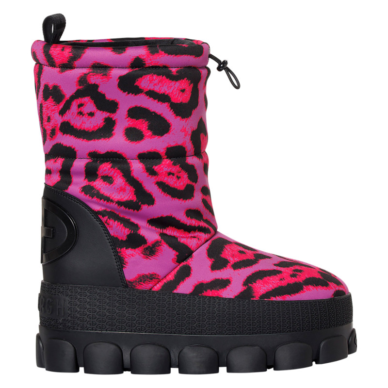 Dámske snehule Goldbergh SNOWY  - tmavo ružová