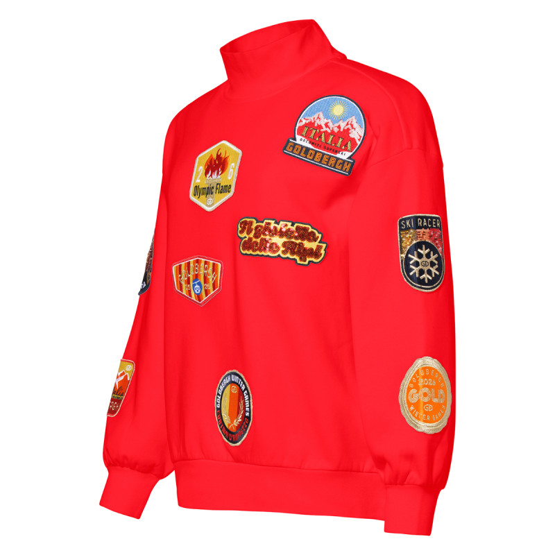 Dámska mikina Goldbergh ROMA  - červená