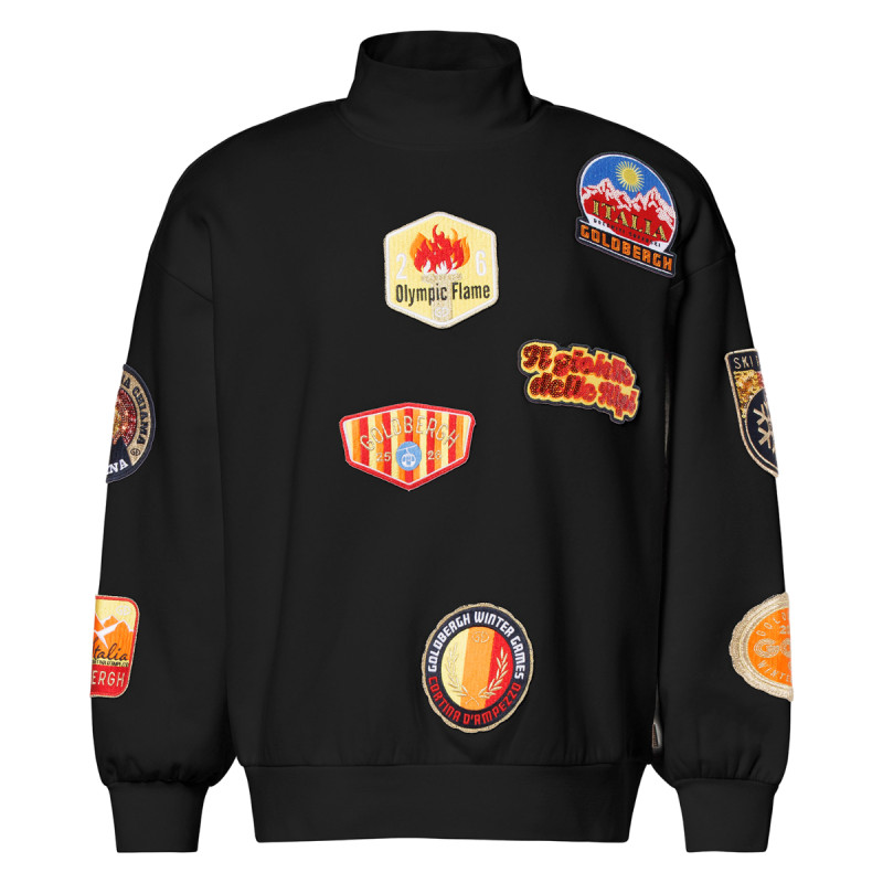 Dámska mikina Goldbergh ROMA  - čierna