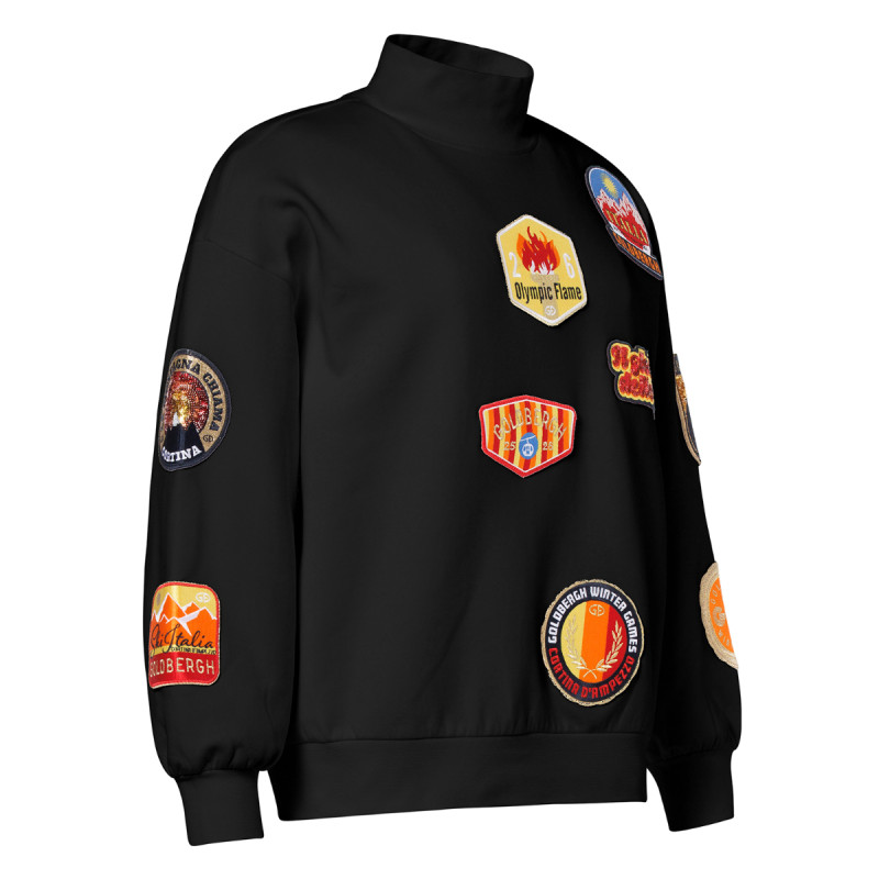 Dámska mikina Goldbergh ROMA  - čierna