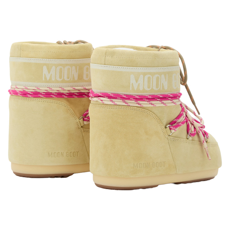 Dámské sněhule Moon Boot ICON LOW SUEDE  - světle hnědá