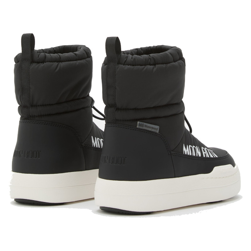 Dětské sněhule Moon Boot JR PARK TUBE MID WP  - černá