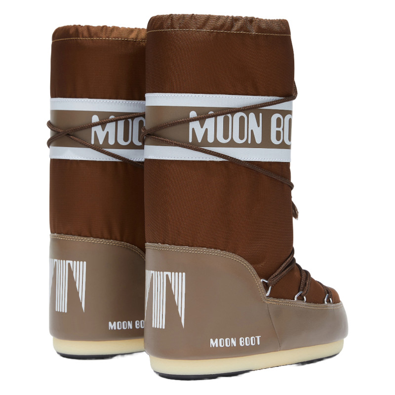 Dámske snehule Moon Boot ICON NYLON  - hnedá