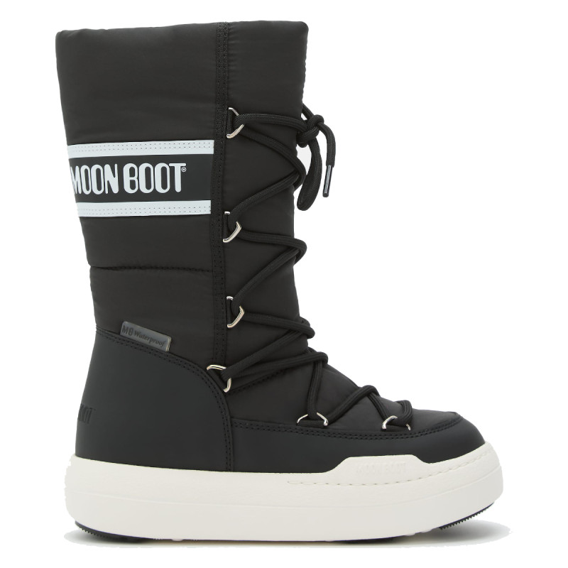 Dětské sněhule Moon Boot JR PARK TUBE LACE WP  - černá