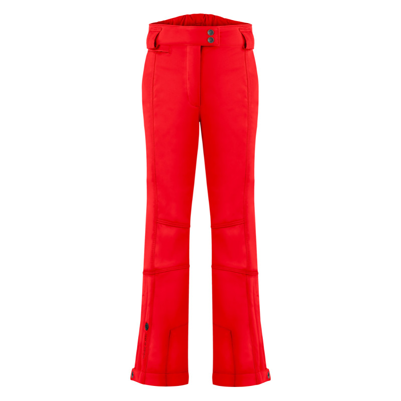Dámske lyžiarské nohavice Poivre Blanc W25-EVA-WO/A STRETCH SKI  - červená