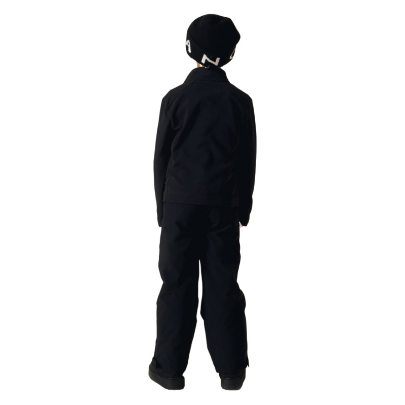 Chlapčenská mikina Poivre Blanc W25-RYAN-JRBY MICRO FLEECE  - čierna