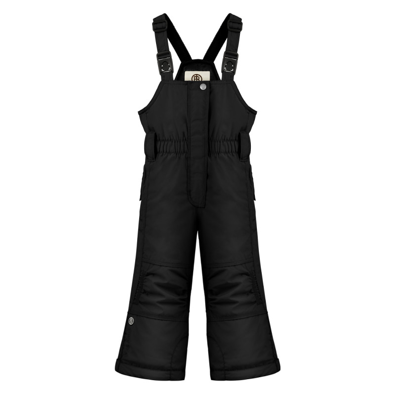 Dievčenské lyžiarské nohavice Poivre Blanc W25-JADE-BBGL SKI BIB  - čierna