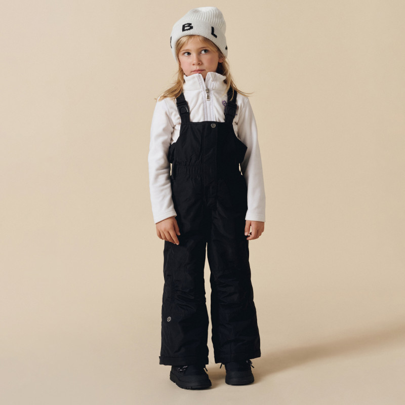 Dievčenské lyžiarské nohavice Poivre Blanc W25-JADE-BBGL SKI BIB  - čierna