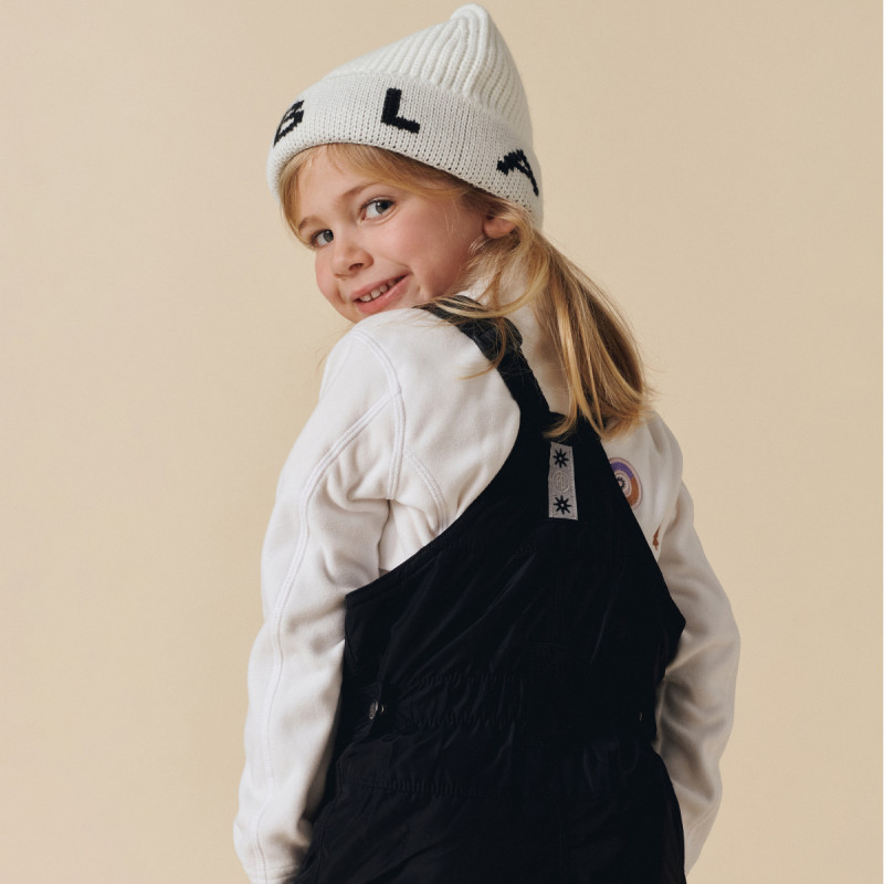 Dievčenské lyžiarské nohavice Poivre Blanc W25-JADE-BBGL SKI BIB  - čierna