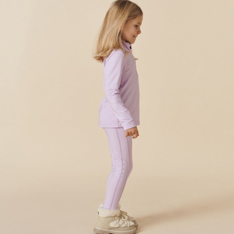 Dievčenská mikina Poivre Blanc W25-MIA-BBGL BASE LAYER  - fialová