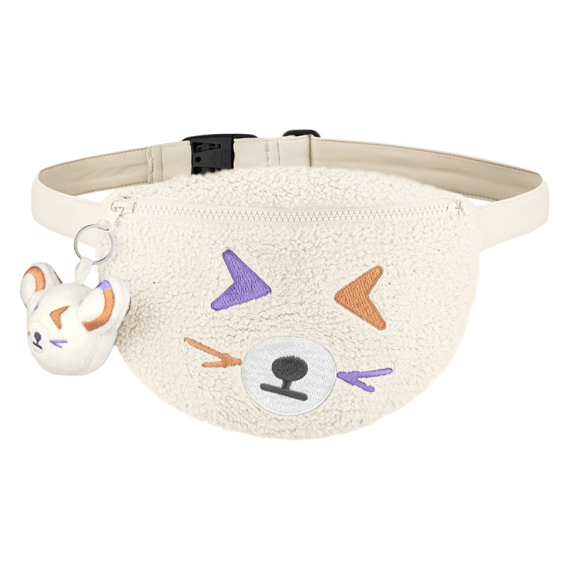 Dievčenská ľadvinka Poivre Blanc W25-BANANI-BBGL SHERPA WAIST BAG  - béžová