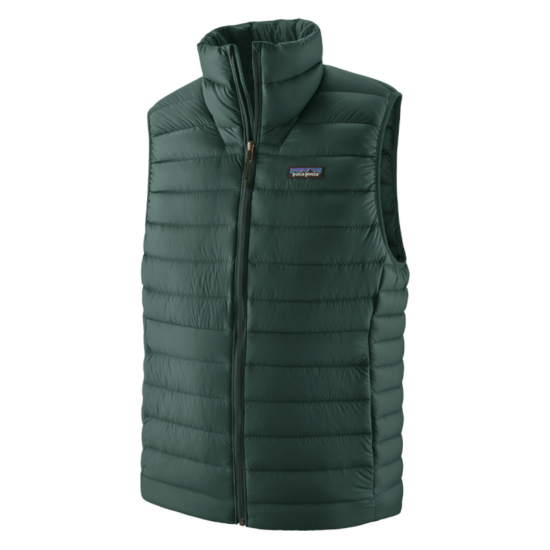 Pánská vesta Patagonia DOWN SWEATER VEST  - tmavě zelená