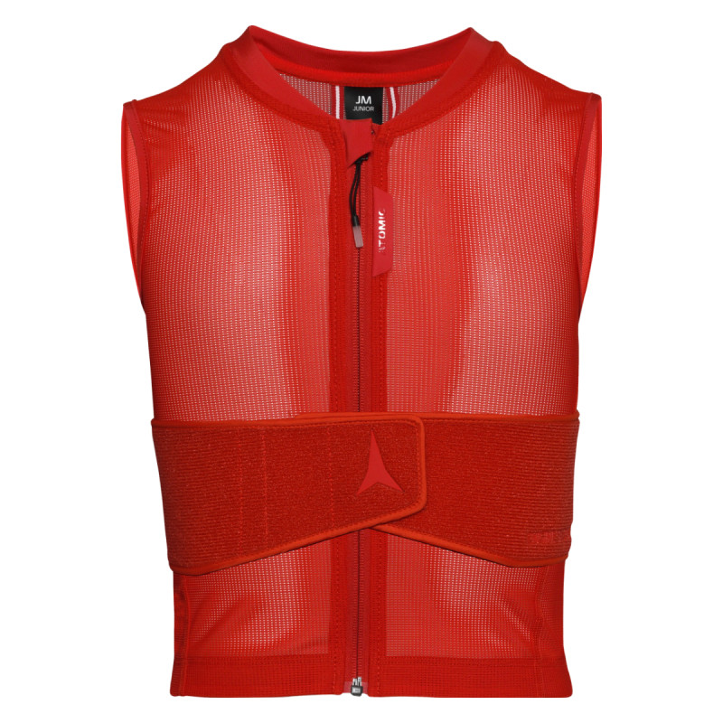 Detský lyžiarský chránič chrbtice Atomic LIVE SHIELD AMID LITE VEST JR  - červená
