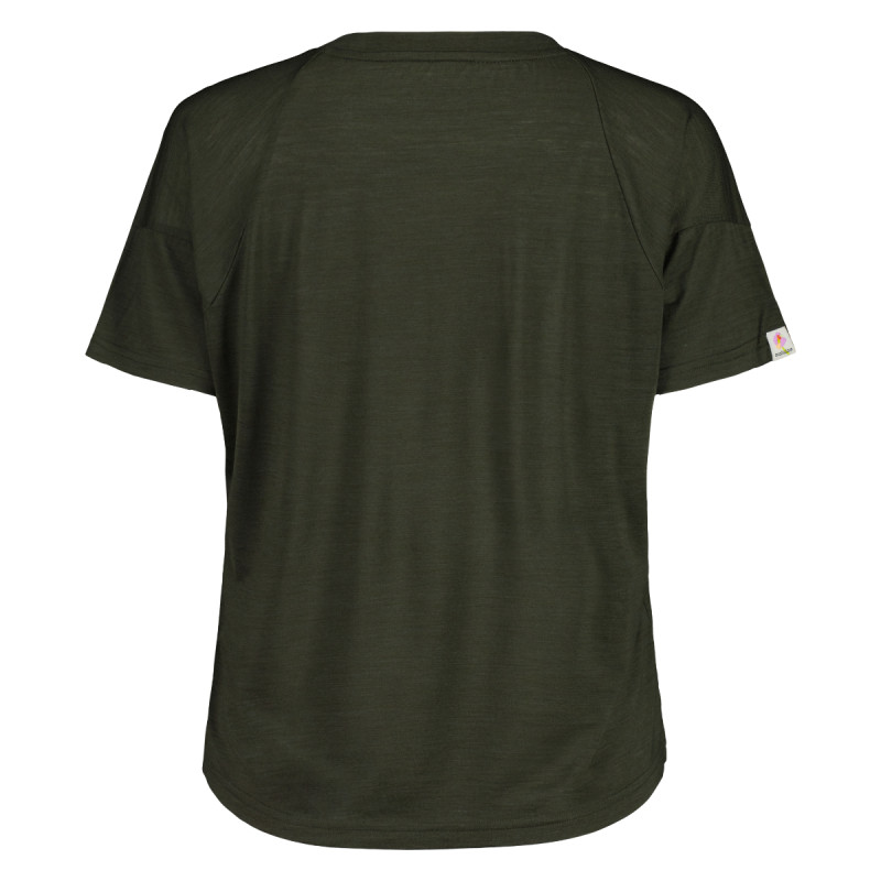 Dámské funkční tričko Maloja HONGARM.  - tmavě zelená