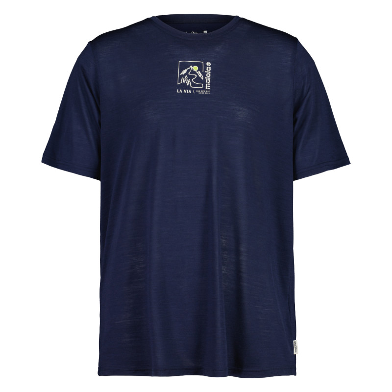 Pánske funkčné tričko Maloja INCINOM.  - tmavo modrá