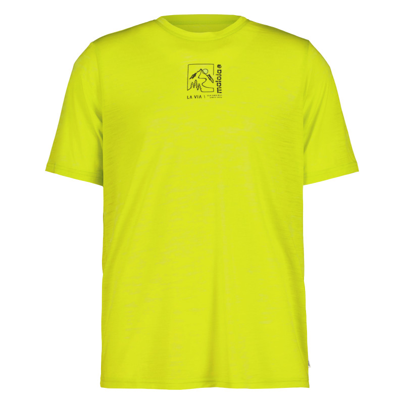 Pánske funkčné tričko Maloja INCINOM.  - žltá