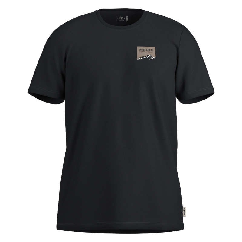 Pánske funkčné tričko Maloja LEANOM.  - čierna