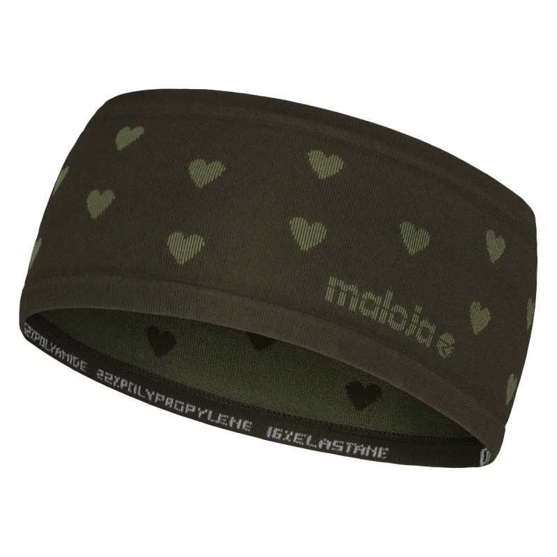 Čelenka Maloja TIBABENEM.  - tmavo zelená