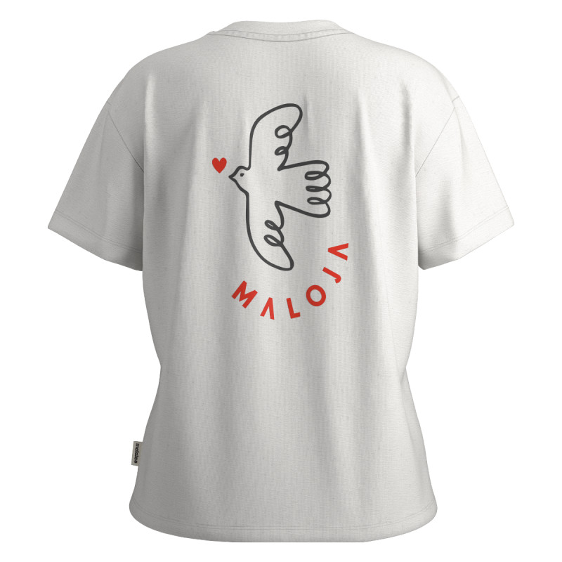 Dámske tričko Maloja CASSETTEM.  - biela