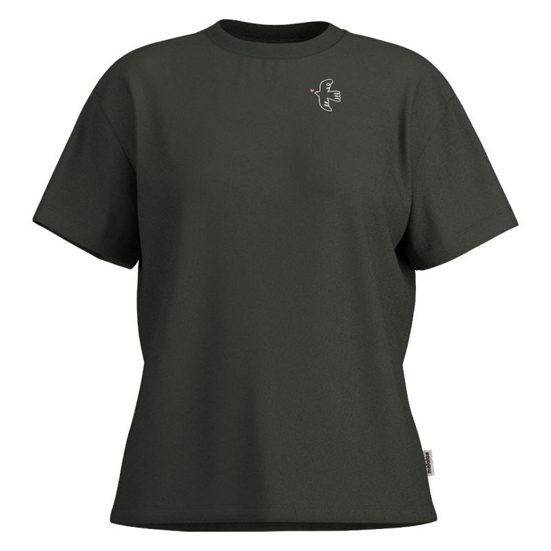 Dámske tričko Maloja CASSETTEM.  - tmavo zelená