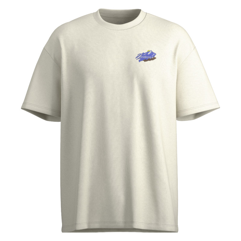 Pánske tričko Maloja CAPRINOM.  - biela