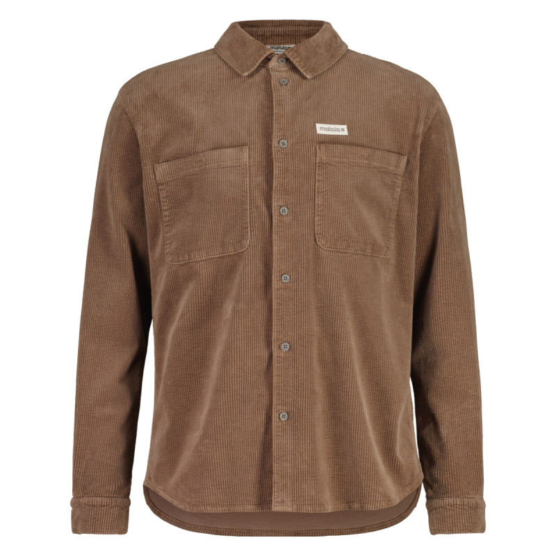 Pánská košile Maloja BARIM.  - hnědá