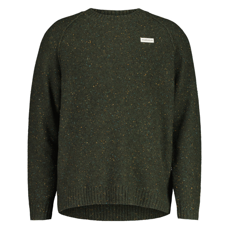 Pánsky sveter Maloja LAPPAGOM.  - tmavo zelená