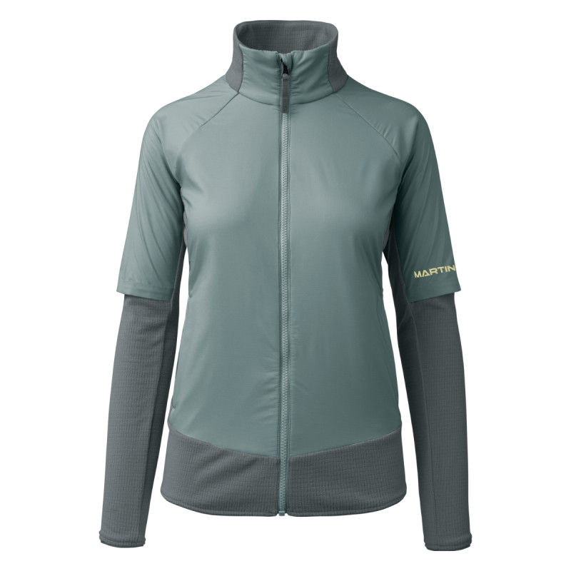 Dámska bunda Martini Sportswear ARGON HYBRID WINDBREAKER  - svetlo zelená