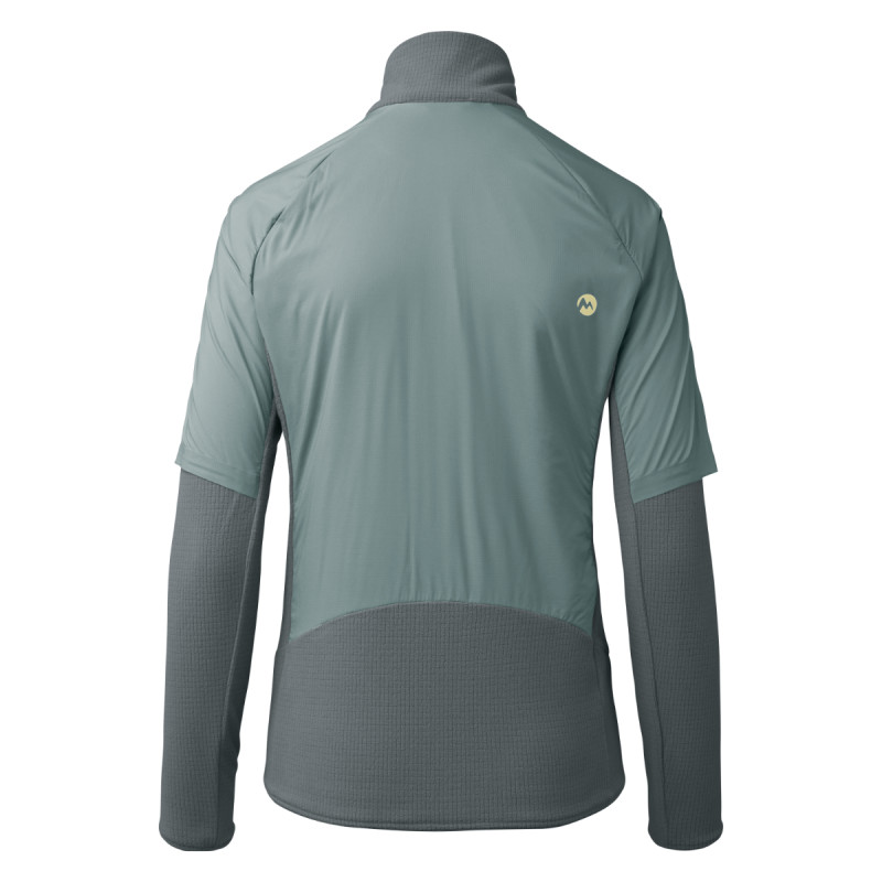 Dámska bunda Martini Sportswear ARGON HYBRID WINDBREAKER  - svetlo zelená