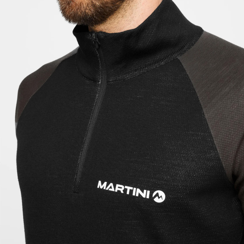 Pánské funkční tričko Martini Sportswear HORIZON HALFZIP  - tmavě modrá