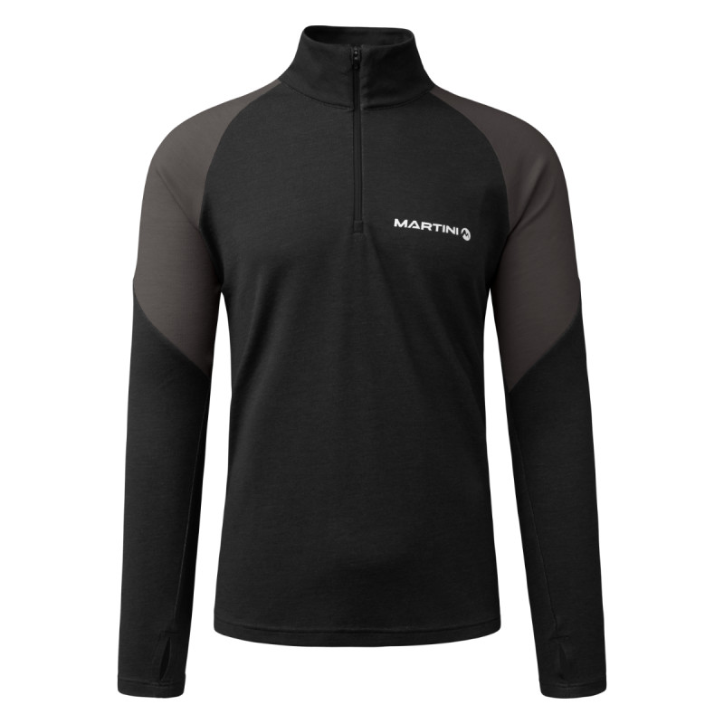 Pánské funkční tričko Martini Sportswear HORIZON HALFZIP  - černá