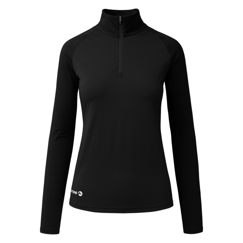 Dámská mikina Martini Sportswear HORIZON HALFZIP  - černá