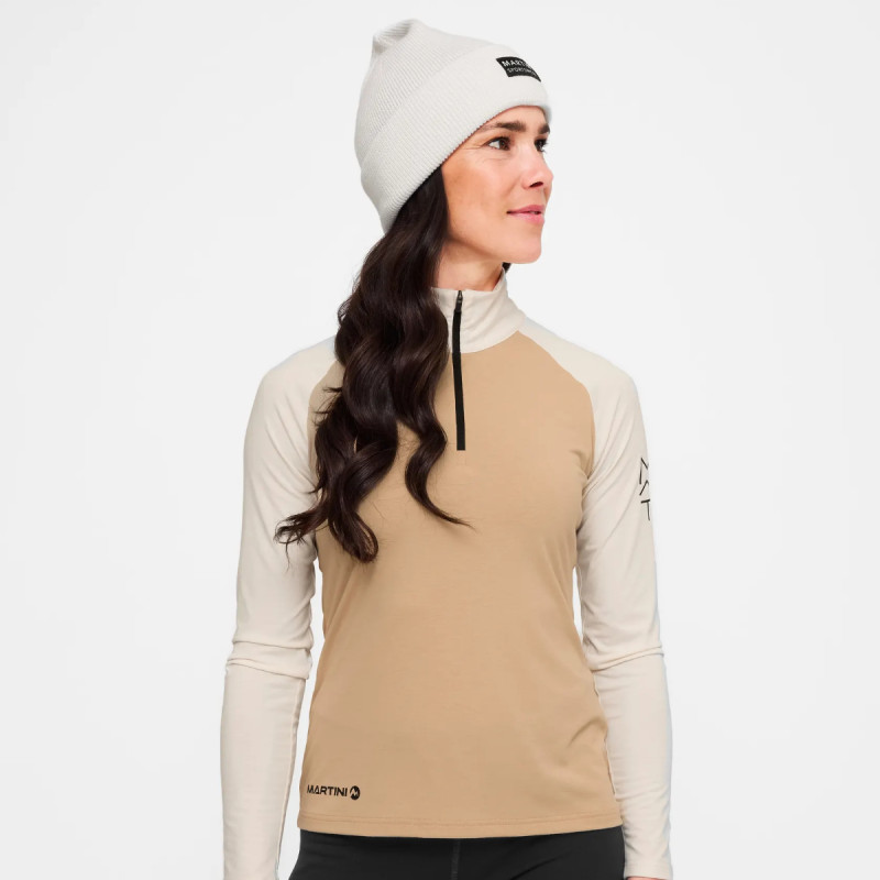 Dámská mikina Martini Sportswear HORIZON HALFZIP  - černá