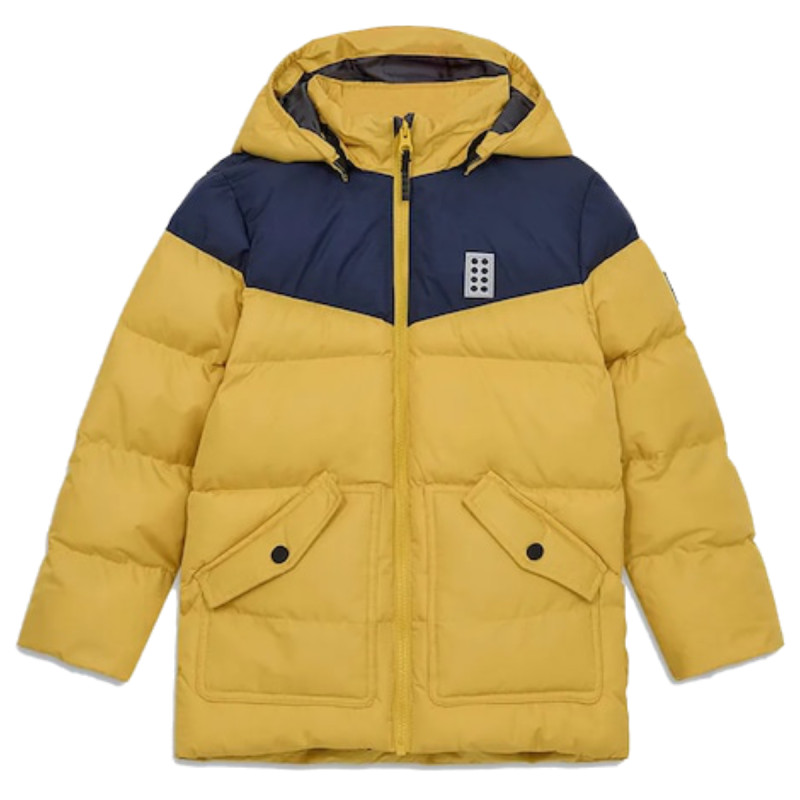 Chlapčenská bunda Lego Wear LWJEBEL 733  - žltá