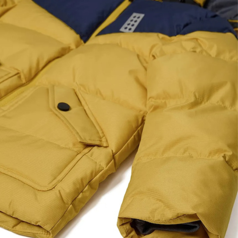 Chlapčenská bunda Lego Wear LWJEBEL 733  - žltá