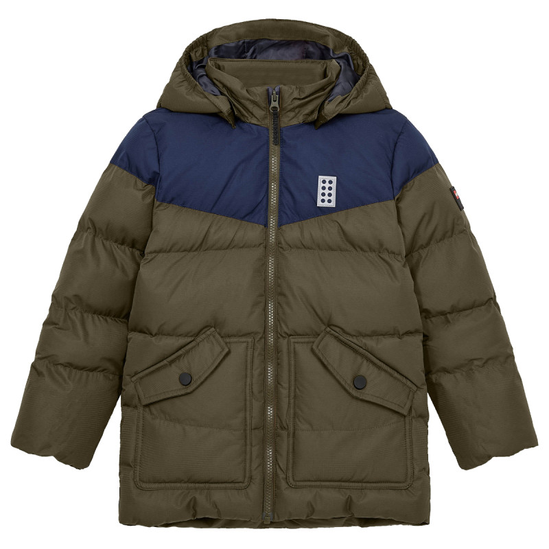 Chlapčenská bunda Lego Wear LWJEBEL 733  - khaki