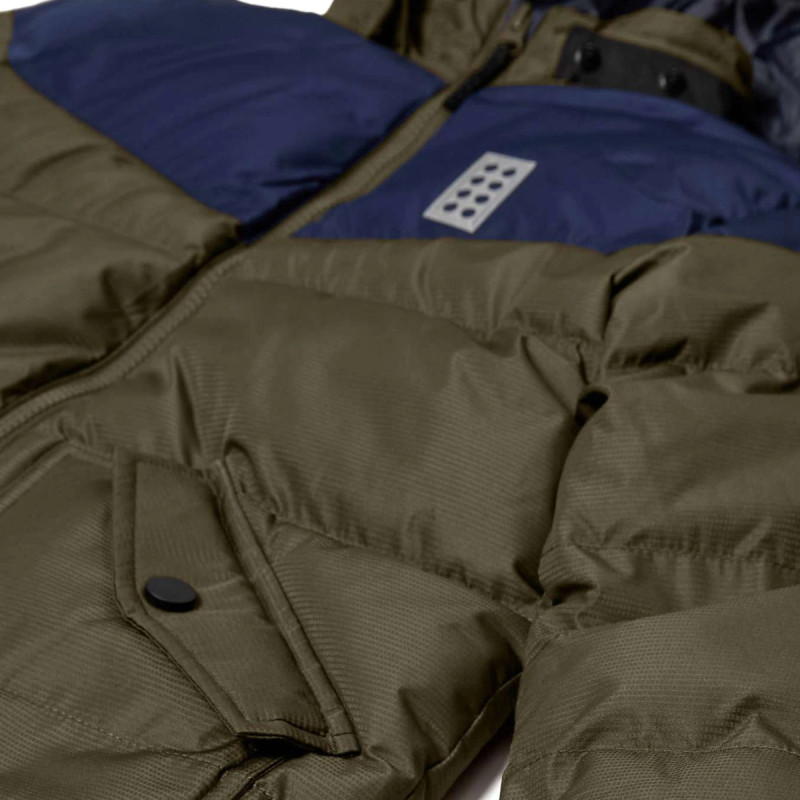 Chlapčenská bunda Lego Wear LWJEBEL 733  - khaki