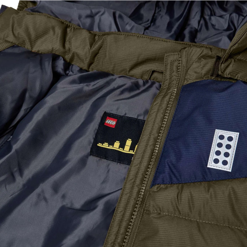 Chlapčenská bunda Lego Wear LWJEBEL 733  - khaki
