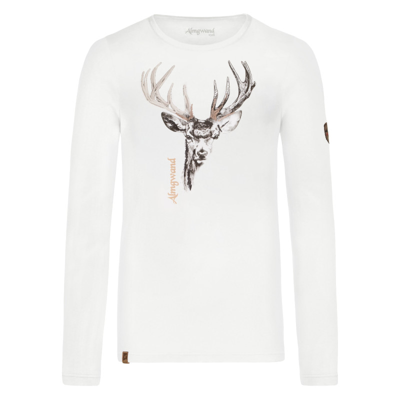 Pánske tričko Almgwand AHORNALM  - biela