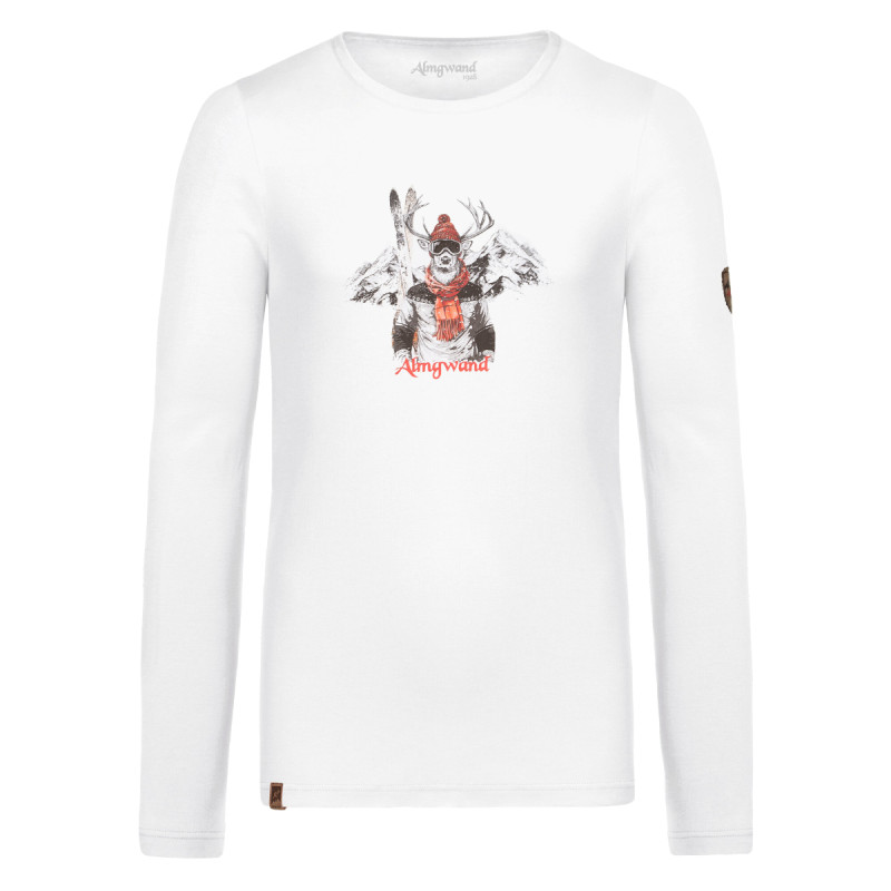 Pánske tričko Almgwand ABLEITENALM  - biela