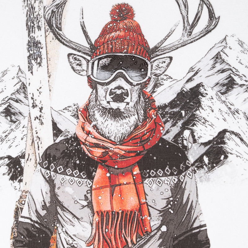 Pánske tričko Almgwand ABLEITENALM  - biela