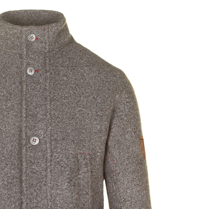 Pánsky kabát Almgwand JAUERLING  - šedá