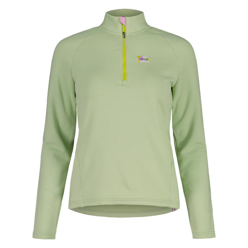 Dámska mikina Maloja NASPAEM.  - svetlo zelená