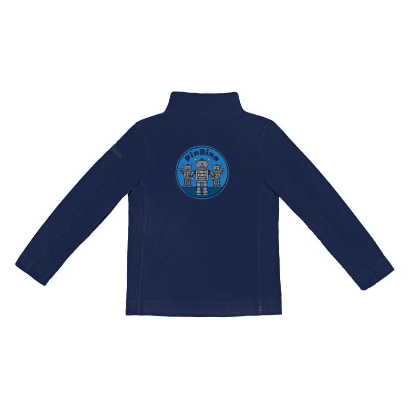 Chlapčenská mikina PinBina ROBOT KIDS FLEECE  - tmavo modrá