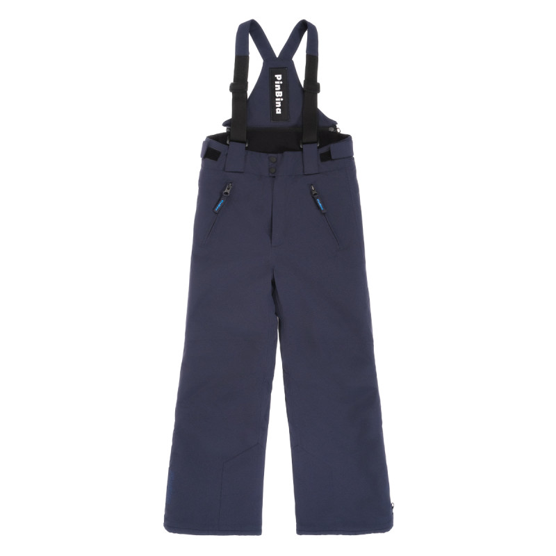 Chlapčenské lyžiarské nohavice PinBina JUNIOR SNOW PANTS  - tmavo modrá