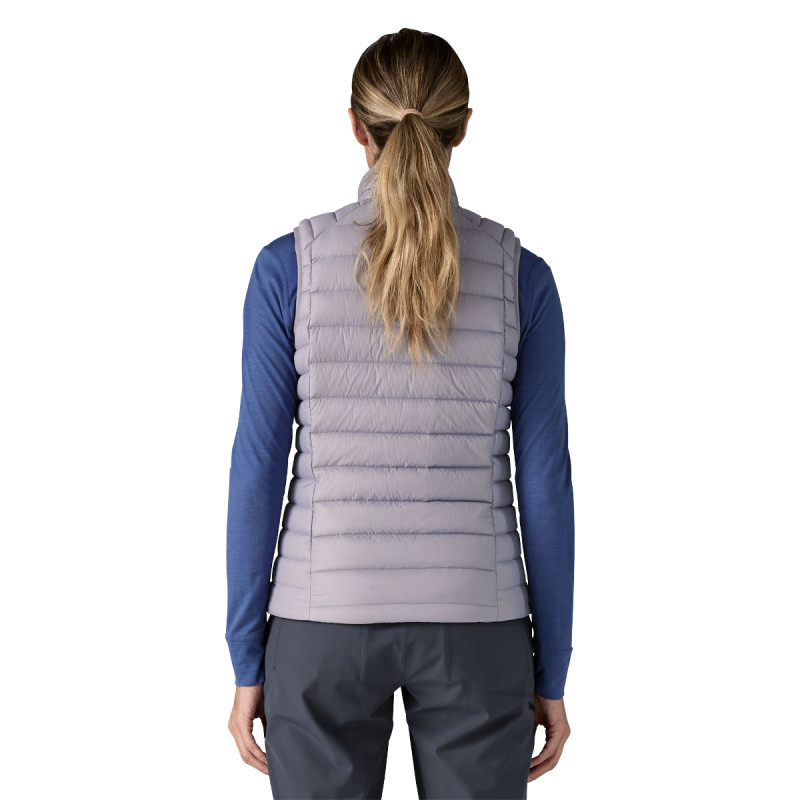 Dámská vesta Patagonia DOWN SWEATER VEST  - světle fialová